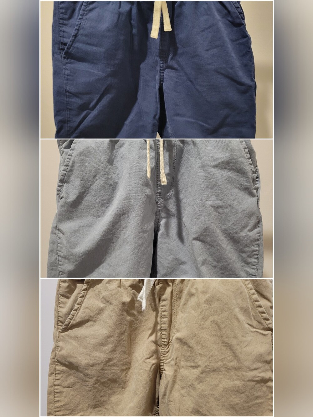 The Children's Place Boys 3-Pack Pull-On Shorts - 10 HUSKY